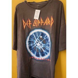 Def Leppard Adrenalize Tour 2XL Adult T-Shirt New A108 Excellent Rock Music